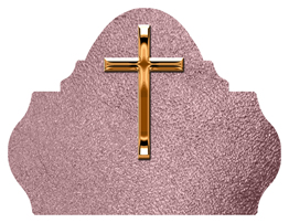 DARAY L 510 CP SH OR Copper Single Cross Shimmer Orchid Background